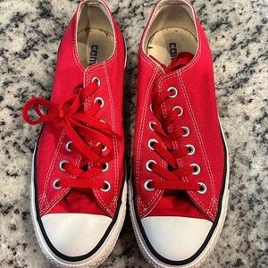 Converse Red Sneakers women’s 9